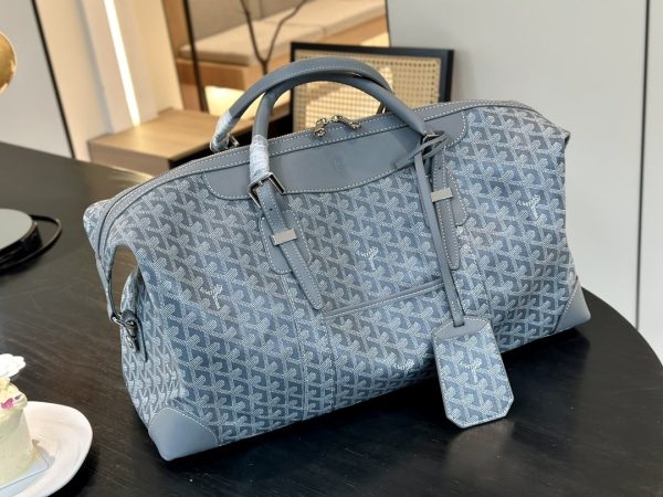 GOYARD BOWLING BAG GREY 50CM BOWLIN055TY51CL51P