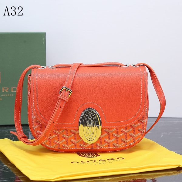 GOYARD SEAL CLASP THE 233 BAG ORANGE 25CM