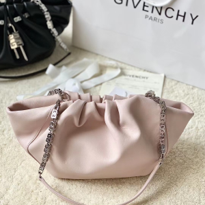 GIVENCHY SMALL KENNY BAG BLOSSOM PINK FOR WOMEN 12.6IN/32CM