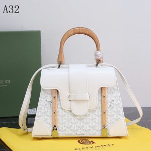 GOYARD SAIGON PM BAG WHITE 20CM