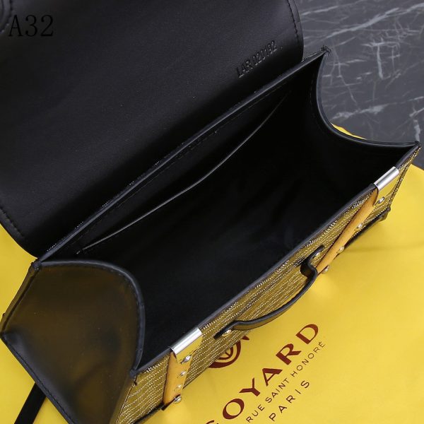 GOYARD SAIGON PM BAG BLACK 20CM