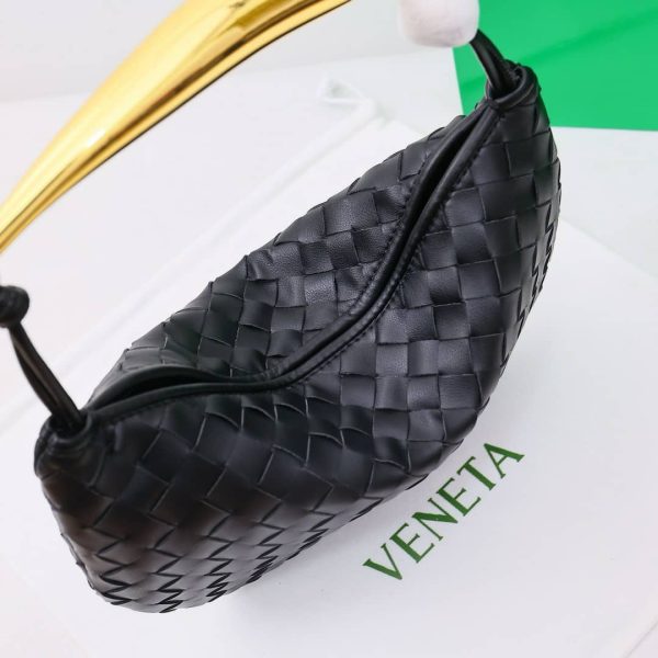 BOTTEGA VENETA SARDINE HANDLE BAG BLACK 33CM 716082VCPP11019