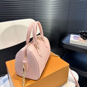 LOUIS VUITTON SPEEDY BANDOULIÈRE 20 MONOGRAM PINK 20CM M47136