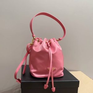 PRADA RE EDITION 1978 RE NYLON MINI BAG BEGONIA PINK 16CM 1BE067 R064 F0638 V WOO