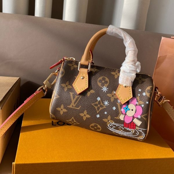 LOUIS VUITTON LV SPEEDY NANO XMAS ANIMATION 16CM M82624