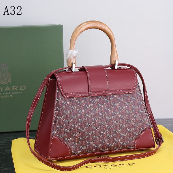 GOYARD SAIGON PM BAG BURGUNDY 20CM