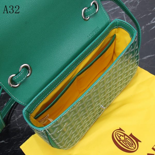 GOYARD SEAL CLASP THE 233 BAG GREEN 25CM