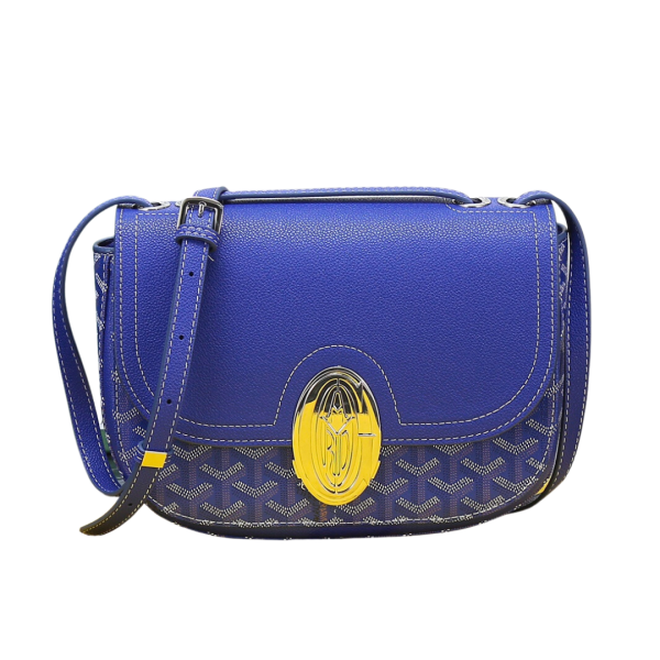 GOYARD SEAL CLASP THE 233 BAG BLUE 25CM