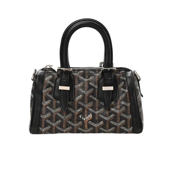 GOYARD GOYARDINE CROISIERE MINI BLACK 19CM