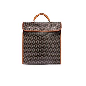 GOYARD SAINT L?GER BACKPACK BLACK TAN 36CM STLEGEMMLTY01CG03P