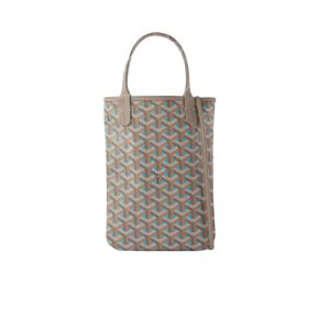 GOYARD POITIERS CLAIRE VOIE BAG GREGE BLUE 24CM