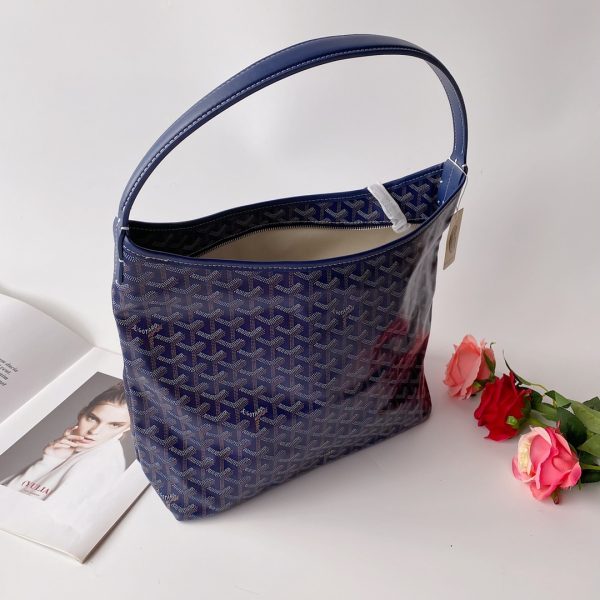 GOYARD BOH?ME HOBO BAG NAVY BLUE 42CM BOHEMEPMLTY12CL12P