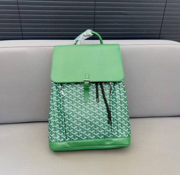 GOYARD ALPIN MM BACKPACK GREEN 40CM ALPIN2MINTY09CL09P