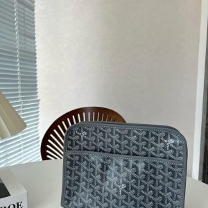 GOYARD JOUVENCE MM TOILETRY BAG GREY 25CM JOUVENMMLTY51CL51P