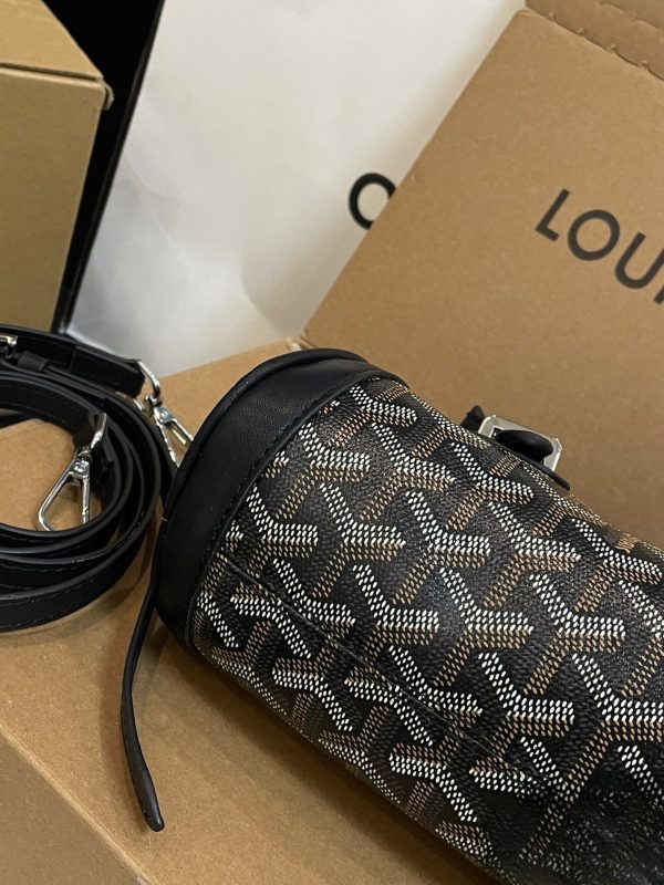 GOYARD GOYARDINE CROISIERE MINI BLACK 19CM