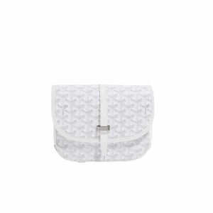 GOYARD BELVEDERE PM BAG WHITE 22CM BELVE3PMLTY50CG50P