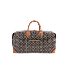 GOYARD BOWLING BAG BLACK TAN 50CM BOWLIN055TY01CL03P