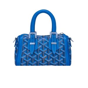 GOYARD GOYARDINE CROISIERE MINI BLUE 19CM