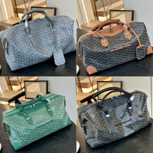 GOYARD BOWLING BAG GREY 50CM BOWLIN055TY51CL51P