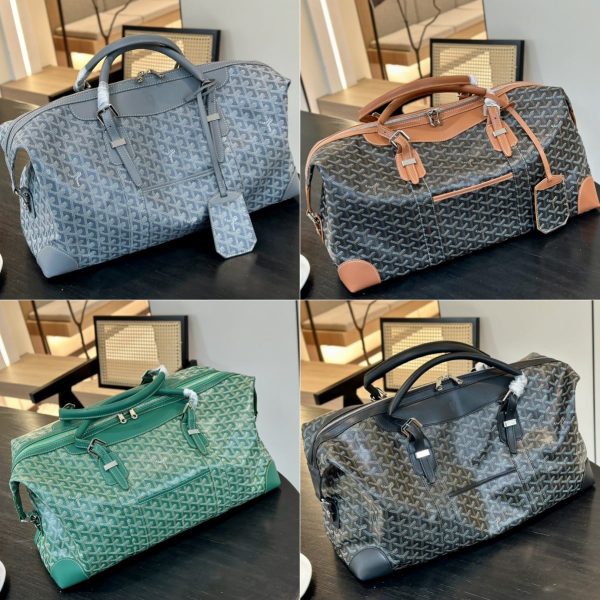 GOYARD BOWLING BAG GREY 50CM BOWLIN055TY51CL51P