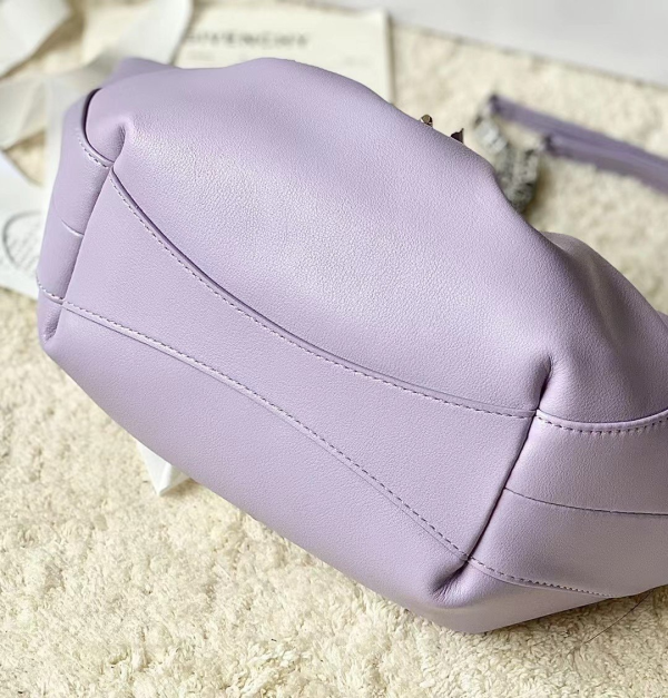 GIVENCHY SMALL KENNY BAG MAUVE FOR WOMEN 12.6IN/32CM HIGH QUALITY