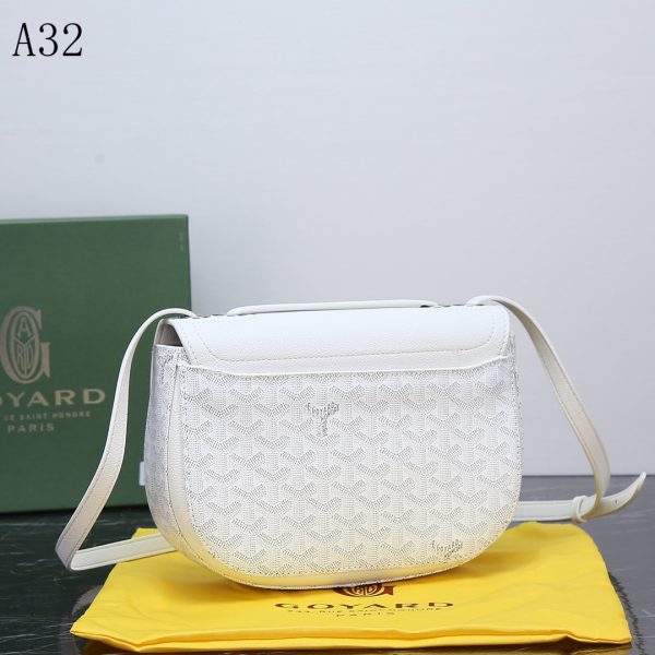 GOYARD SEAL CLASP THE 233 BAG WHITE 25CM