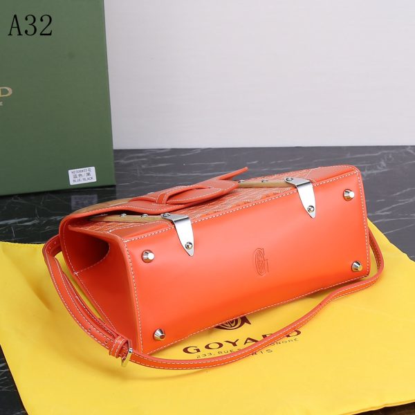 GOYARD SAIGON PM BAG ORANGE 20CM