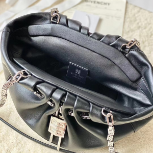 GIVENCHY SMALL KENNY BAG BLACK FOR WOMEN 12.6IN/32CM