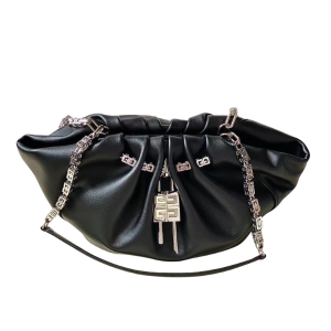 GIVENCHY SMALL KENNY BAG BLACK FOR WOMEN 12.6IN/32CM