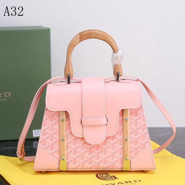 GOYARD SAIGON PM BAG PINK 20CM