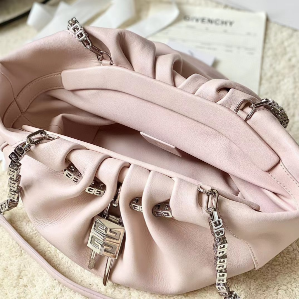 GIVENCHY SMALL KENNY BAG BLOSSOM PINK FOR WOMEN 12.6IN/32CM