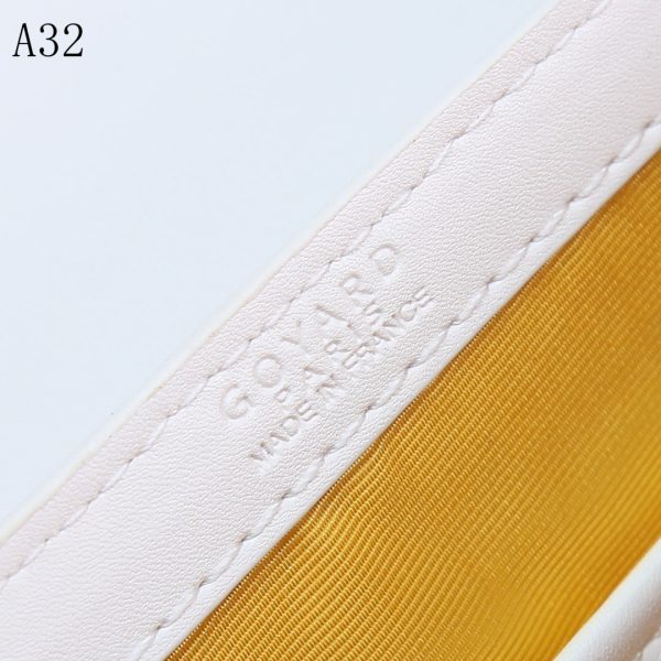 GOYARD SAIGON PM BAG WHITE 20CM