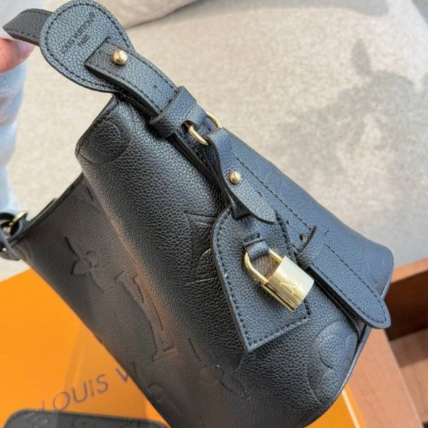 LOUIS VUITTON ALL IN BB BAG BLACK 20CM M13480