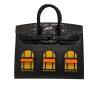 HERMES BIRKIN 20 SAC FAUBOURG ALLIGATOR BLACK MATTE 20CM