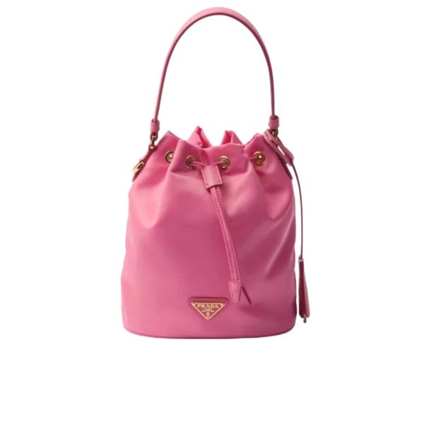 PRADA RE EDITION 1978 RE NYLON MINI BAG BEGONIA PINK 16CM 1BE067 R064 F0638 V WOO