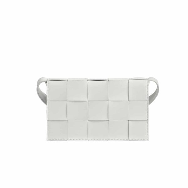 BOTTEGA VENETA CASSETTE 2380 CHF WHITE 22CM 578004VMAY19007