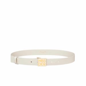 DIOR MISS DIOR GRAFFITI BELT WHITE 30MM B0598UMODM030 E01