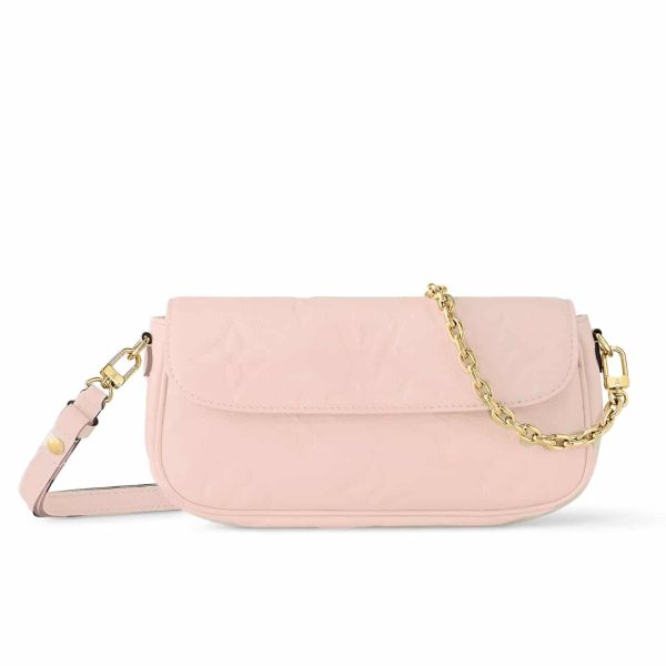 LOUIS VUITTON WALLET ON CHAIN MONOGRAM PINK 22CM