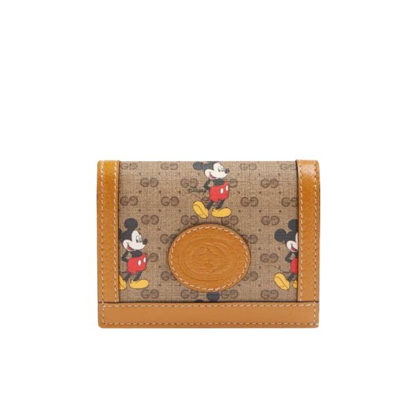 GUCCI DISNEY X GUCCI CARD CASE WALLET 11CM 602534 HWUBM 8559