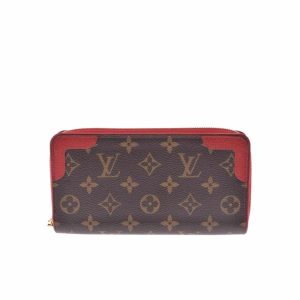 LOUIS VUITTON ZIPPY XL MONOGRAM BROWN 19CM M14250