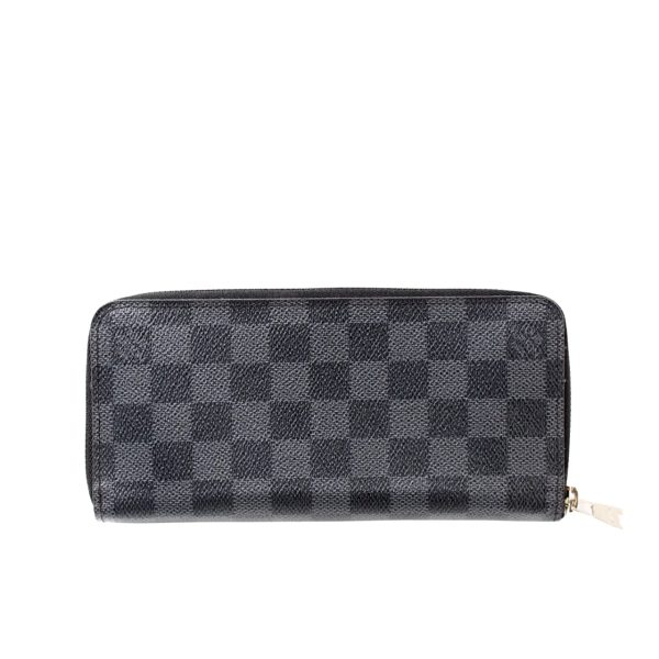 LOUIS VUITTON LOUIS ZIPPY VERTICAL LONG WALLET BLACK 20CM 8829462E11BC