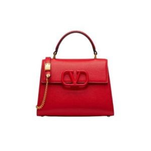 VALENTINO GARAVANI SMALL VSLING HANDBAG RED 25CM