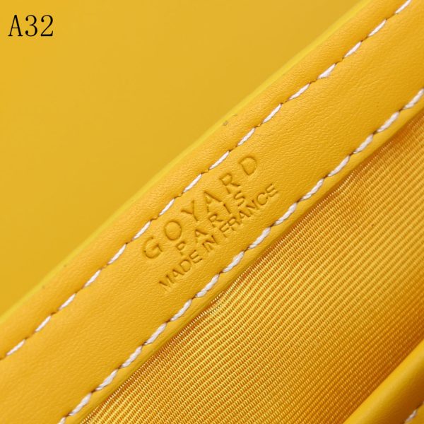 GOYARD SAIGON PM BAG YELLOW 20CM