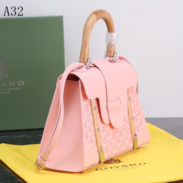 GOYARD SAIGON PM BAG PINK 20CM