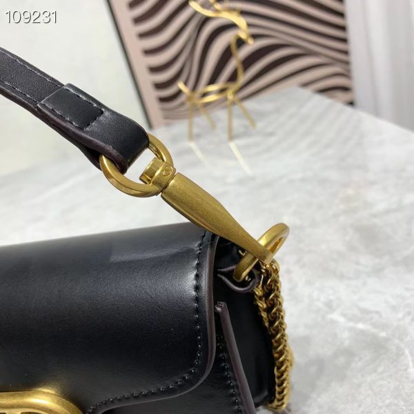 VALENTINO LOC? SMALL SHOULDER BAG IN CALFSKIN BLACK 1W2B0K53ZXL0NO