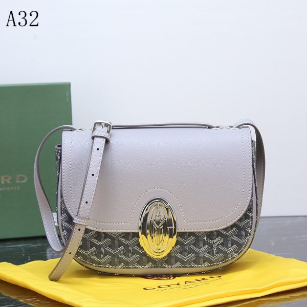 GOYARD SEAL CLASP THE 233 BAG GREY 25CM