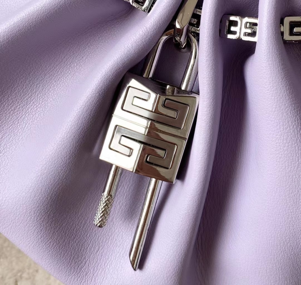 GIVENCHY SMALL KENNY BAG MAUVE FOR WOMEN 12.6IN/32CM HIGH QUALITY