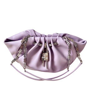 GIVENCHY SMALL KENNY BAG MAUVE FOR WOMEN 12.6IN/32CM HIGH QUALITY