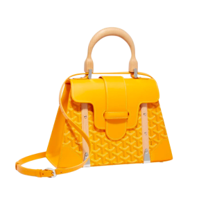 GOYARD SAIGON PM BAG YELLOW 20CM