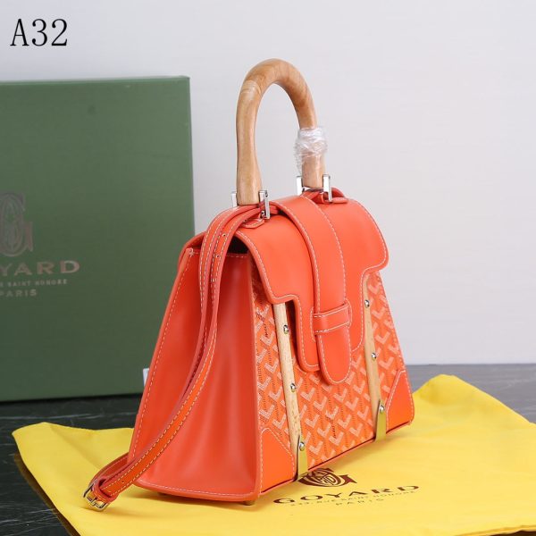 GOYARD SAIGON PM BAG ORANGE 20CM